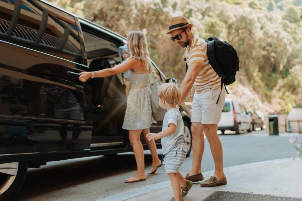 Kit transporte para viagem com criança